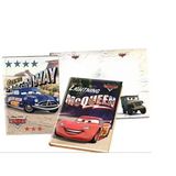 Cars Lüks Kilitli 14x20 cm 208 Sayfa Hatıra Defteri