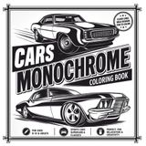 Cars Monochrome Coloring Book: Black and White Car Coloring Book for Kids Ages 8–12 and Adults Featuring Clean, Well-Defined Designs of Sports Cars, Supercars, and Classic Vehicles