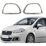 Cars Oto Krom Fiat Linea Krom Sis Far Çerçevesi 2012