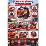 Cars Şimşek Mcqueen Arabalar Beslenme Çantası Çocuk Okul Yemek Çantası Günlük 22X22x10 Cm