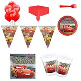 Cars Şimşek Mcqueen Arabalar Ekonomik Doğum Günü Süsleri 8 Kişilik-