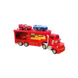 Cars Şimşek Mcqueen Çek Bırak Oyuncak 2 Arabalı Taşıyıcı Tır 34 Cm