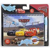 Cars Şimşek Mcqueen Lisanslı Sihirli Boyama Kitabı Özel Su Kalemi Ile - 1 Adet - Mavi - Koyu Mavi