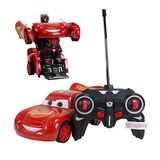 Cars Şimşek Mcqueen Uzaktan Kumandalı Araba Dönüşen Robot