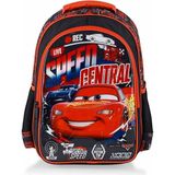 Cars Speed Central Okul Çantası 48245 - İlkokul - Siyah - 40cm
