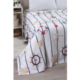 Çarşafı Lastikli Tek Kişilik Pike Yatak Örtüsü 170 x 230 Kırmızı