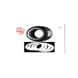 CARSESUAR Beyaz Lastik Yanağı 4 lü Set 13 inç carss1394
