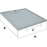 Çarşı Ev Gereçleri 25,3x30cm Ankastre Aspiratör-Davlumbaz Alüminyum Yağ Filtresi