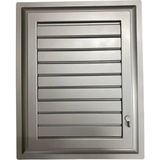 Çarşı Point Plastik Menfez 35X55 Gümüş Banyo Wc Havalandırma - Çok Renkli