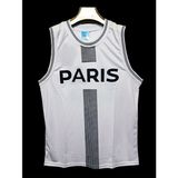 ÇARŞI47 Basketbol Forması Yetişkin Beyaz Siyah Paris