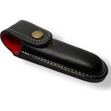 Çarşıbaşı41 Deri Çakı Kılıfı Bıçak Kılıfı No:3 Siyah (Kapalı Hali 9cm - 12CM Arası Çakılar Içindir)