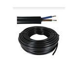 ÇarşıBu 2X0,50 MM² TTR CCA SİYAH KABLO 15 METRE – AĞAÇ FENERİ ELEKTRİK MONTAJ, AVİZE VE AYDINLATMA KABLOSU UK2X50TTR