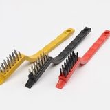 Çarşıbu Çok Amaçlı Mini Tel Fırça 3'lü Set – Bakır, Demir ve Sert Plastik Uçlu Fırçalar | Yağ, Kir ve Pas Temizliği İçin Etkili Araç, Ocak, Lavabo, Fayans Arası ve Araba Detaylı Temizlik Seti