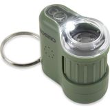 Carson Micromini 20X Yeşil Mikroskop LED Aydınlatmalı Taşınabilir Cep Mikroskobu