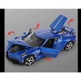 Carstore Bugatti Noiro 1:24 Model Maket Araba Mavi