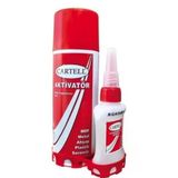 Cartell Hızlı Yapıştırıcı Seti Aktivatör 200 Ml Soğutucu Spreyli Yapıştırma