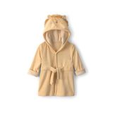 Carter's Aslan Desenli Pamuklu Unisex Bebek Bornoz - Sarı