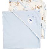 Carter's Erkek Bebek 2'li Banyo Havlusu - Mavi - Standart