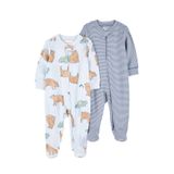 Carter's Erkek Bebek 2li Uyku Tulumu Prematüre-9 Ay Mavi