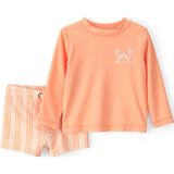 Carter's Erkek Bebek Güneş Koruyucu Mayo Set 6 Ay-24 Ay Turuncu - Çok Renkli - 9 Ay