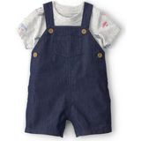 Carter's Erkek Bebek Salopet Set 3 Ay-24 Ay Mavi - 18 Ay
