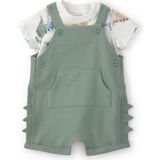 Carter's Erkek Bebek Salopet Set 3 Ay-24 Ay Yeşil - 9 Ay