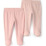 Carter's Kız Bebek 2li Pantolon Set Yenidoğan-9 Ay Pembe - 3 Ay - Klasik