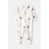Carter's Kız Bebek Ekru Polar Tulum