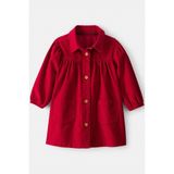 Carter's Kız Bebek Kadife Elbise Kırmızı 1T900710 - 24 Ay