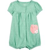 Carter's Kız Bebek Kısa Tulum - Yeşil - 2 Yaş