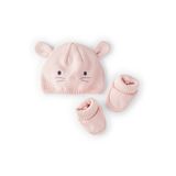 Carter's Kız Bebek Pembe Şapka-Ayakkabı