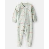Carter's Kız Bebek Polar Tulum CTR-1T610210 - Yeşil - Yenidoğan