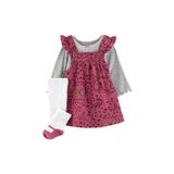 Carter's Kız Bebek Salopet Set Pembe
