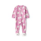 Carter's Kız Çocuk Kırmızı Polar Tulum