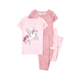 Carter's Kız Çocuk Pijama Set 4'lü Paket 3S382210