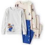 Carter's Küçük Erkek Çocuk Pijama Set - Ekru - 5 Yaş