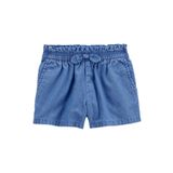 Carter's Küçük Kız Çocuk Denim Şort