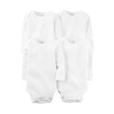 Carter's Layette Beyaz 4'lü Set Bebek Body