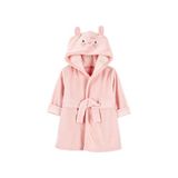 Carter's Pamuklu Kapüşonlu Kız Bebek Bornoz - Pembe