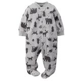 Carter's Polar Gri Erkek Bebek Tulum
