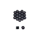 Cartex AUDİ 19 MM 20 Lİ TAKIM SET OTO ÇELİK JANT BIJON KAPAĞI