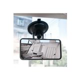 Cartex Bebek Aynası Araba Iç Dikiz Aynası Vantuzlu (6X12 cm TÜM ARAÇLARA UYGUNDUR)
