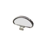 Cartex Oto Araç Araba Ayna Ek Kör Nokta Aynası Eğitmen Aynası KROM OVAL(10x4 CM)