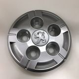 Cartex Peugeot Boxer Jant Orta Göbek Kapak Gri Renk (1 Adet) - Siyah
