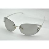 Cartier Panthère De Wıld Sılver Grey Gri Gümüş Güneş Gözlüğü