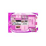 Cartoon oyun oyuncak sanayi 4 LÜ MUTFAK SETİ KİTCHEN SET KIZ OYUNCAK 4 ÜNİTE BUZDOLABI+LAVABO+FIRIN+BULAŞIK MAKİNASI