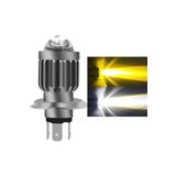 Carub 10000lm H4 Led Moto H6 Ba20d Led Motosiklet Far Ampulleri Csp Lens Beyaz Led Lamba 12v
