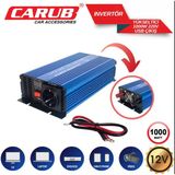 Carub 1000W İnvertör 12V 220V Çevirici Yükseltici Usb Çıkışlı Araç Oto Power Inverter