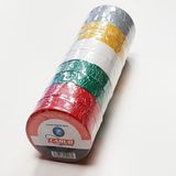 Carub 10'lu Paket Karışık Renk İzole Bant 18mm Özellikli Elektriksel İzolasyon İçin Kullanım