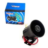 Carub 12 V 20 W Güvenlik 6 Sesli 4.8 cm Siren